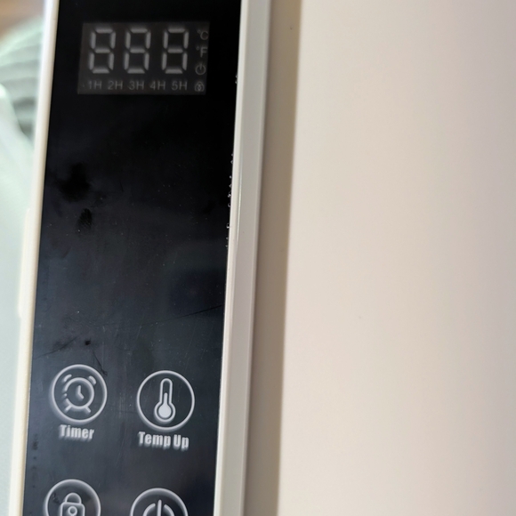 New TOLINA Flexible Heated Board- Child lock, Timer, Heat Settings 24"W X 14"L - Picture 4 of 9